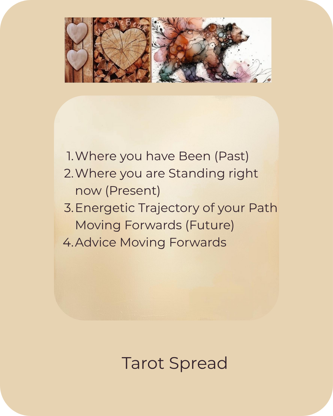 Four-Card Alignment ~ Past, Present, Future & Advice Reading (Digital Delivery) - Image 2