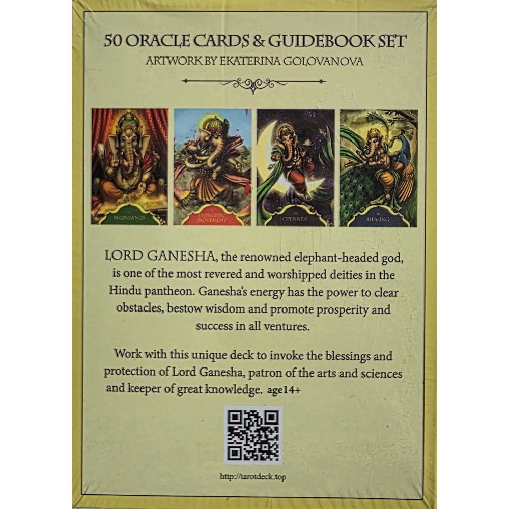 Whispers of Lord Ganesha Oracle Cards (Pocket Travel Edition) - Image 2