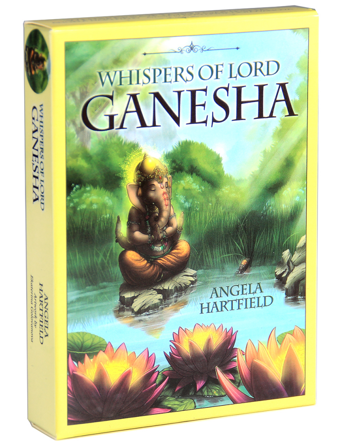 Whispers of Lord Ganesha Oracle Cards Pocket Travel Edition