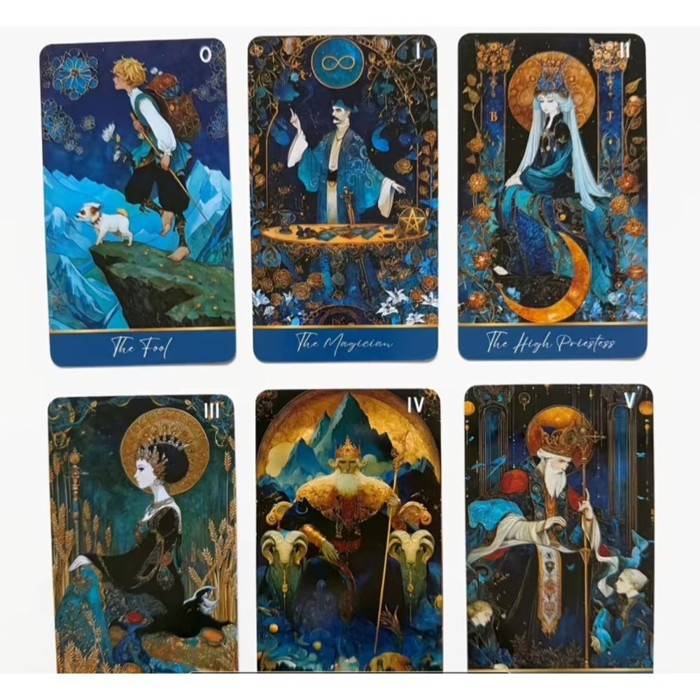 Azure Arcana Tarot Deck - Image 6